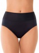 Culotte de maillot de bain bleu nuit à revers - Solid - "M" -Miraclesuit Swimwear