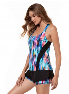 Top Surf's up - Prismatix - "M" - Miraclesuit Swimwear