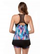 Top Surf's up - Prismatix - "M" - Miraclesuit Swimwear