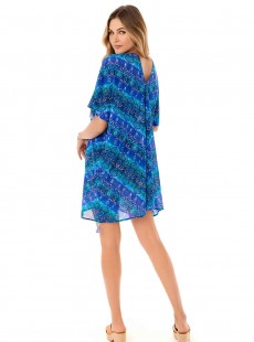 Caftan Bleu - Blue Curacao - "M" - Miraclesuit swimwear