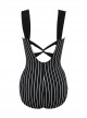 Maillot de bain gainant Cinderella Stripe a Lot - "M"