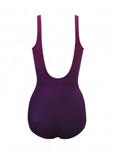 Maillot de bain gainant Jillian Dip Dye Mûre - "M"