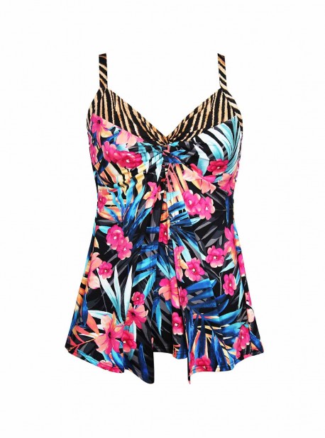 Tankini Love Knot multicolore - Tropica -  "M" - Miraclesuit Swimwear