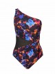 Maillot de bain gainant Gem Imprimés à fleurs multicolores - Solstice - "M" - Miraclesuit Swimwear