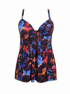 Tankini Marina imprimés à fleurs multicolores - Solstice - "M" - Miraclesuit Swimwear