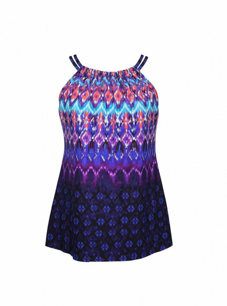 Tankini Shoreline Imprimés graphique - Bella Alba - " M " - Miraclesuit Swimwear