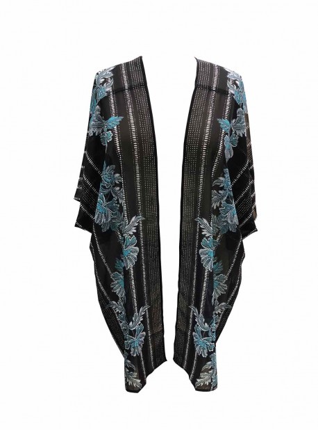 Robe de bain Beach Wrap Imprimés à rayures - No static - " M " - Miraclesuit Swimwear