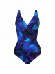Maillot de bain gainant Oceanus Imprimés Bleu - Nuage Bleu - "M" - Miraclesuit swimwear