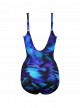 Maillot de bain gainant Oceanus Imprimés Bleu - Nuage Bleu - "W" - Miraclesuit swimwear