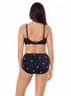 Haut de maillot de bain Noir à Pois - Spotted -  "M" - Miraclesuit Swimwear