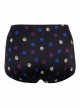 Culotte de bain Noire Norma-Jean Noir à Pois - Spotted -  "M" - Miraclesuit Swimwear