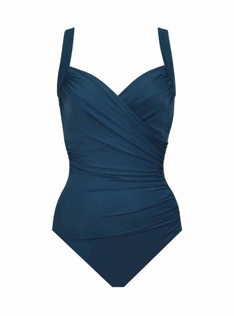 Maillot de bain gainant Sanibel Bleu Turquoise - Must Haves - "M" - Miraclesuit swimwear