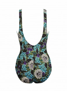 Maillot de bain lissant 1 pièce Gypsy Vert - Rhiannon - Amoressa