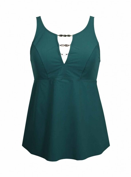 Tankini Nova Vert - Northern Lights - Amoressa