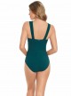 Maillot de bain lissant 1 pièce Aurora Vert - Northern Lights - Amoressa