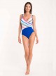 Maillot de bain sculptant 1 pièce Athena multicolore - Miracolor - Miradonna