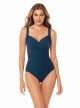 Maillot de bain gainant Sanibel Bleu Turquoise - Must haves -  "FC" - Miraclesuit Swimwear