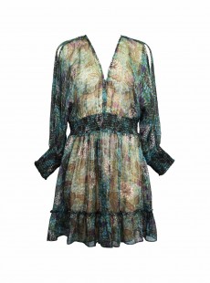 Robe Tango Vert - Rhiannon - Amoressa