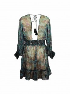 Robe Tango Vert - Rhiannon - Amoressa