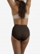 Culotte gainante mi-haute Noire - Fit & Firm - Miraclesuit Shapewear