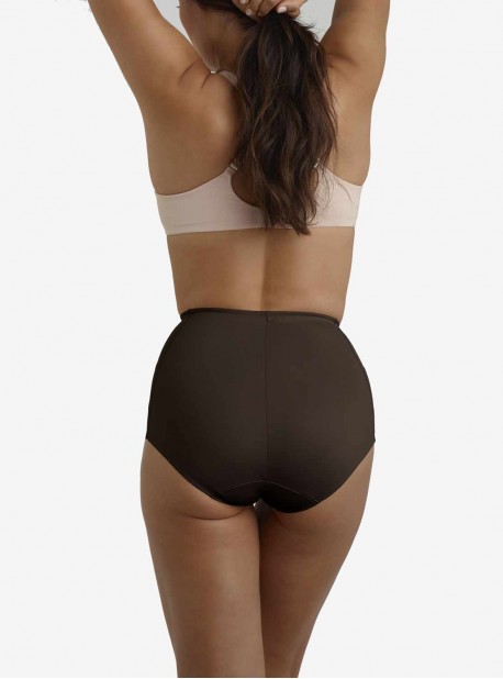 Culotte mi-haute gainante Noire - Fit & Firm - Miraclesuit Shapewear