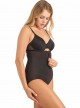 Culotte gainante taille haute Noire - Zip Smooth - Miraclesuit Shapewear