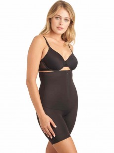 Panty gainant taille haute Noir - Zip Smooth - Miraclesuit Shapewear