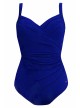 Maillot de bain sculptant 1 pièce Mirabasic Nemesis - Bleu - Miradonna