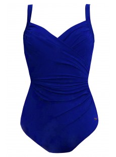 Maillot de bain sculptant 1 pièce Mirabasic Nemesis - Bleu - Miradonna