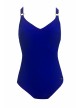 Maillot de bain sculptant 1 pièce Mirabasic Urania - Bleu - Miradonna