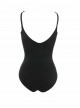 Maillot de bain sculptant 1 pièce Mirabasic Urania - Noir - Miradonna