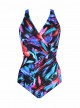 Maillot de bain gainant Oceanus - Fuego Flora - "M" - Miraclesuit Swimwear