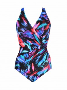 Maillot de bain gainant Oceanus - Fuego Flora - "M" - Miraclesuit Swimwear