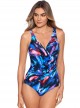 Maillot de bain gainant Oceanus - Fuego Flora - "M" - Miraclesuit Swimwear