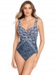 Maillot de bain gainant  Escape  - Silver Shores - "M" - Miraclesuit swimwear