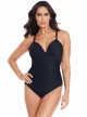 Maillot de bain une pièce Captivate - Rock Solid -"M"- Miraclesuit Swimwear