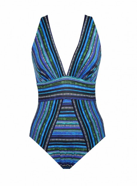 Maillot de bain gainant Odyssey - Veranda -"M"- Miraclesuit swimwear