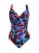 Maillot de bain gainant Revele - Fuego Flora -"M"- Miraclesuit Swimwear