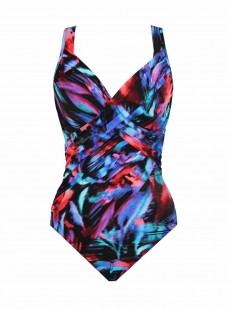 Maillot de bain gainant Revele - Fuego Flora -"M"- Miraclesuit Swimwear
