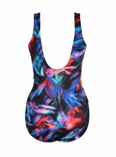 Maillot de bain gainant Revele - Fuego Flora -"M"- Miraclesuit Swimwear