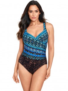 Maillot de bain gainant It's a Wrap - Untamed -"M"- Miraclesuit swimwear