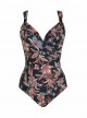 Maillot de bain gainant Siren Noir -Razzle Dazzle -  "M" -Miraclesuit Swimwear