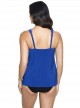 Dazzle Tankini Top Bleu- Razzle Dazzle - "M" - Miraclesuit Swimwear