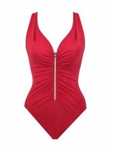 Maillot de bain gainant Zipt  - Razzle Dazzle -"M"- Miraclesuit swimwear