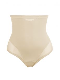 String taille haute nude - Sexy Sheer Shaping
