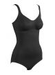 Body avec armature tissu noir - Flexible Fit - Miraclesuit Shapewear