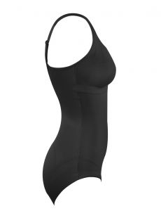 Body avec armature tissu noir - Flexible Fit - Miraclesuit Shapewear