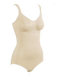 Body avec armature tissu nude - Flexible Fit - Miraclesuit Shapewear